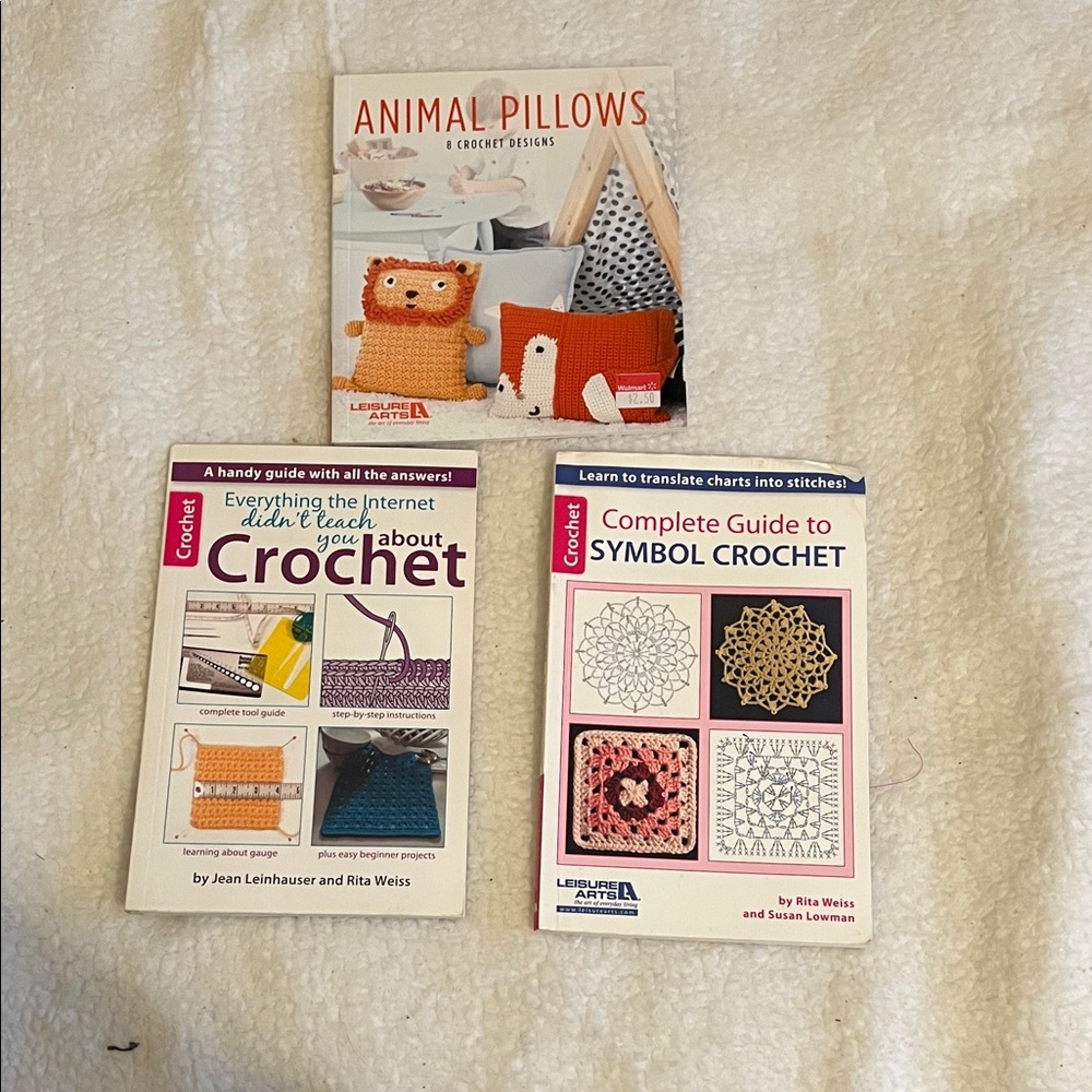 Crochet Guide and Pattern Book Set